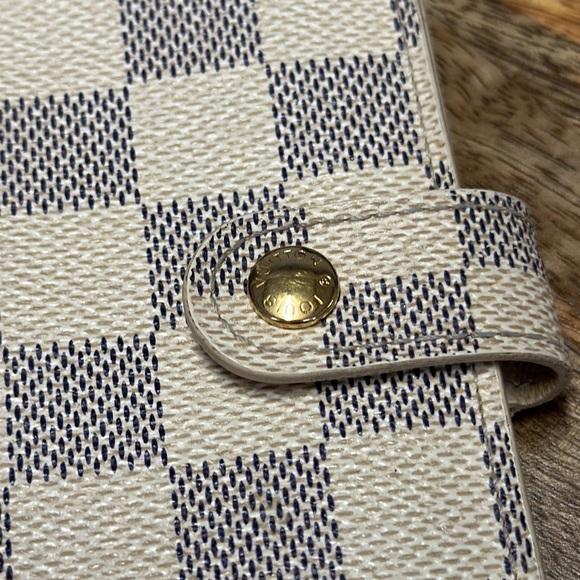 LOUIS VUITTON Excellent PreLOVED - Louis Vuitton Damier Azur PM Agenda organizer - Picture 2 of 16